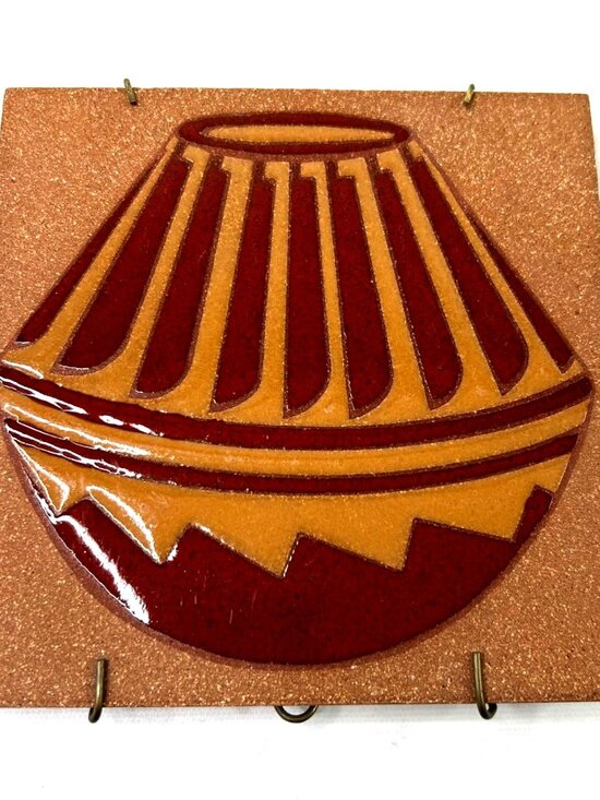 unbranded Other - Decorative Tile Hand Painted by Ceramic Galleries Trivet Wall Plaque